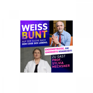 Titelbild Podcast Weissbunt mit Prof. Mechsner.